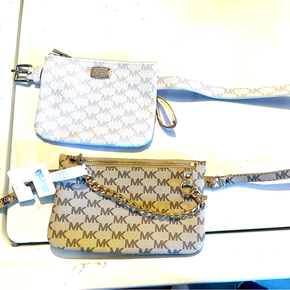 2 Michael Kors Belt Bags, Size M. - Picture 1 of 1